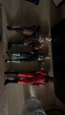 WWE Wrestling Action Figures Lot of 3