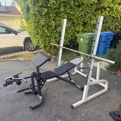 Bench Press/ Squat Rack