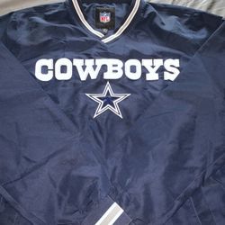 cowboys windbreaker 