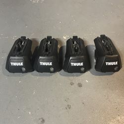 Thule Evo Raised Rail Feet – Set of 4 (Roof Rack Feet)