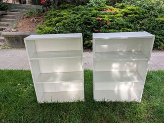 2 Bookcases for sale