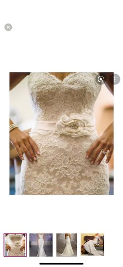 Designer Wedding Dress Alvina Valenta 9102 Brand New