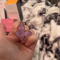 Purple “Palette” Ring for Nails or Makeup - or whatever you please