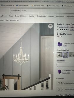 light candle chandelier