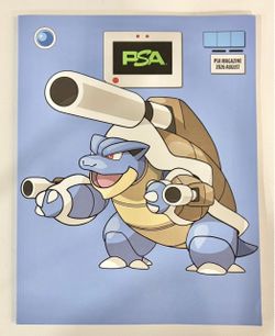 Mega Blastoise PSA Magazine August 2026 Volume No. 29 - NO PROMO