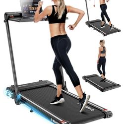 Walking Pad With Foldable Desk 