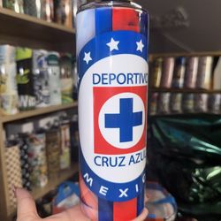 20oz Cruz Azul Club Deportivo Tumbler 