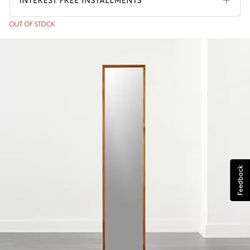 CB2 Bathroom cabinet