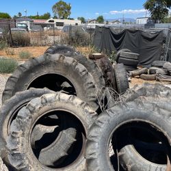 Tractor Tires Big And Small 