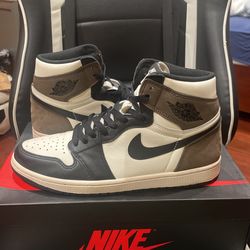 Size 10 1/2 Air Jordan One Mocha