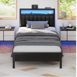 Unbox brand new twin bed frame