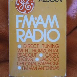 General Electric AM/FM Radio