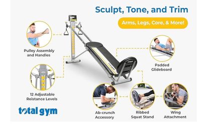 Total Gym Machine Signature Series - Like Brand New!