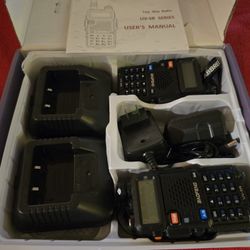 2-WAY WALKIE TALKIE SET  - $30 obo