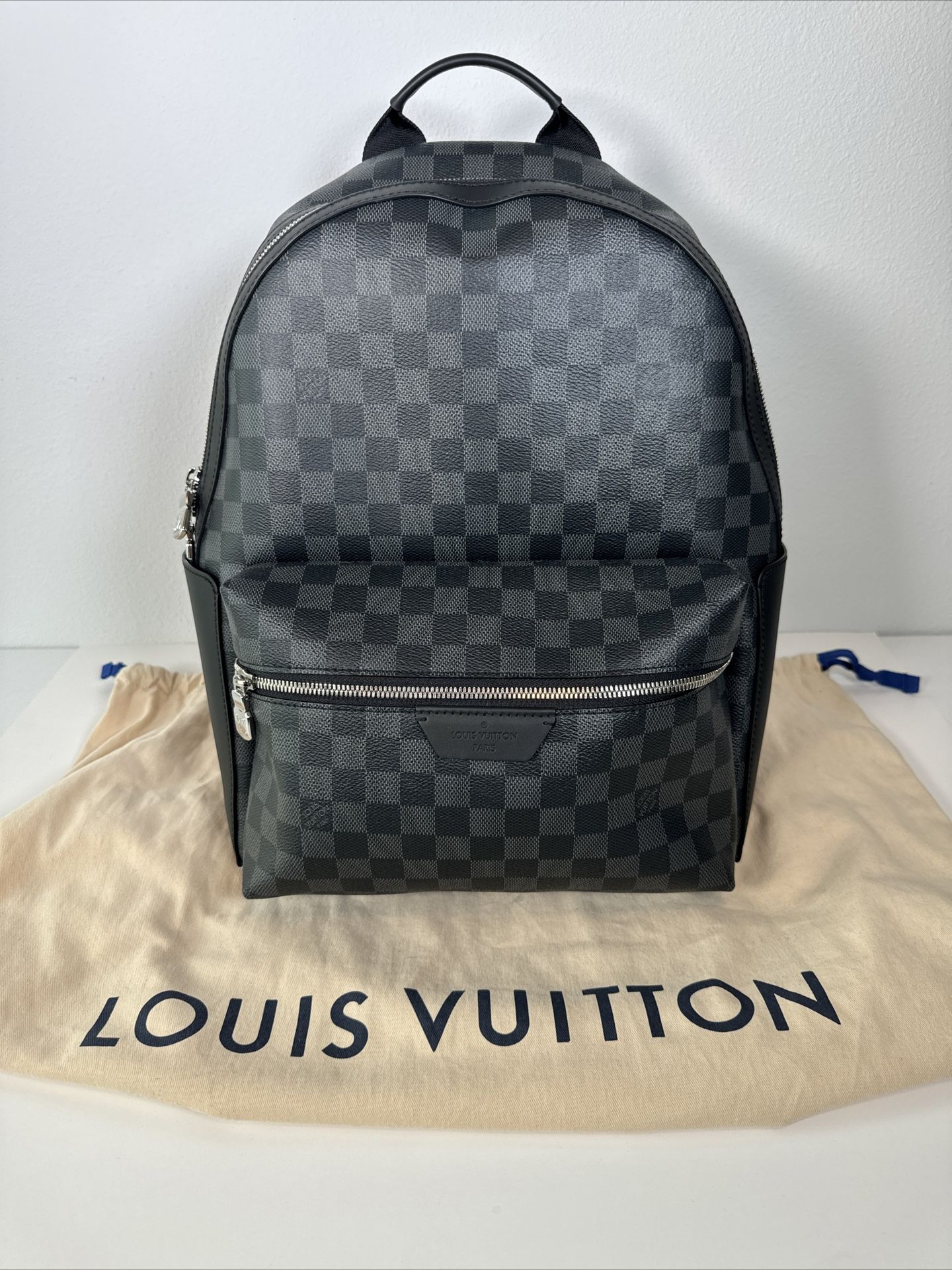 Louis Vuitton Discovery Backpack Damier Graphite Canvas PM (Black/gray)