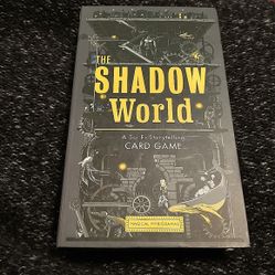 The Shadow World A Sci-fi Storytelling Card Game 