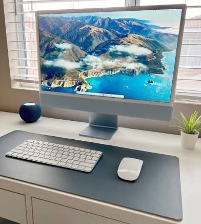 Apple iMac M1 Blue 2021 Perfect Condition