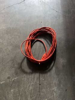 Orange and yellow Outdoor Extension Cord