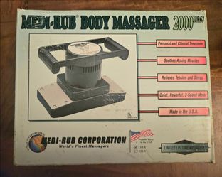 Medi-Rub Body Massager 2000 Plus