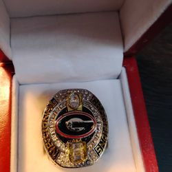 Georgia Bulldogs National Champions 2021 Ring - Size 10