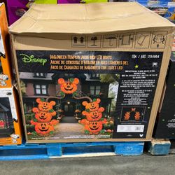 Disney Halloween Pumpkin Arch - Mickey