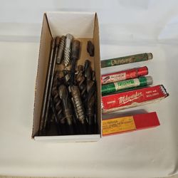 Box of Miscellaneous Drill Bits I-7606