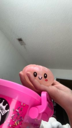 Red confetti dumpling