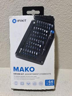 iFixit Mako Driver Kit 64 Piece Precision Bits for Tech Repair IF145-299-4