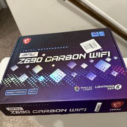 Brand New MPG Z690 CARBON WIFI Motherboard