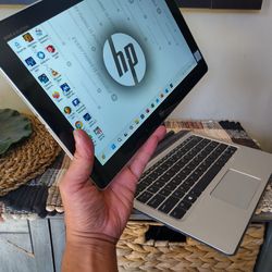 Thin, Weightless, Long battery - HP elite Touch Smart notebook tablet