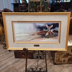 Mike Capser " NAPPIN " Bambi Deer Rare Signed Artist Proof # 6/99 Mint