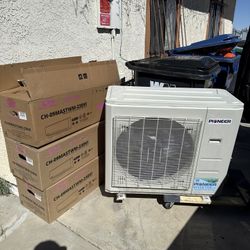 3 Ton Mini Split 3 Heads, 12,000 BTU Each