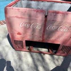 Coca-Cola Antique Cooler