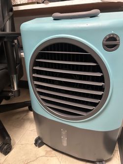 Portable A/C Fan ( just plug in and add water) Hessaire 1300-CFM 3 -Speed Portable Evaporative Cooler for 500-sq ft