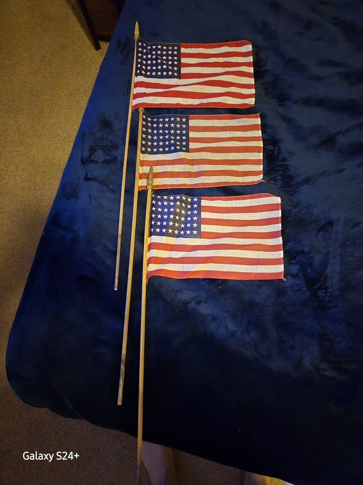 1912 48-star flags from WW1. There are currently NONE for sale in the US in this condition.