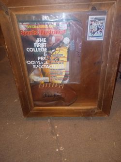 Autographed sport memorabilia