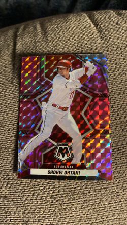 Shohei Ohtani Panini Mosaic Baseball Card