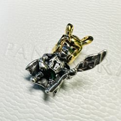 Pandora Marvel Loki Charm 762764C01 + FREE Pandora Gift Box + Tag