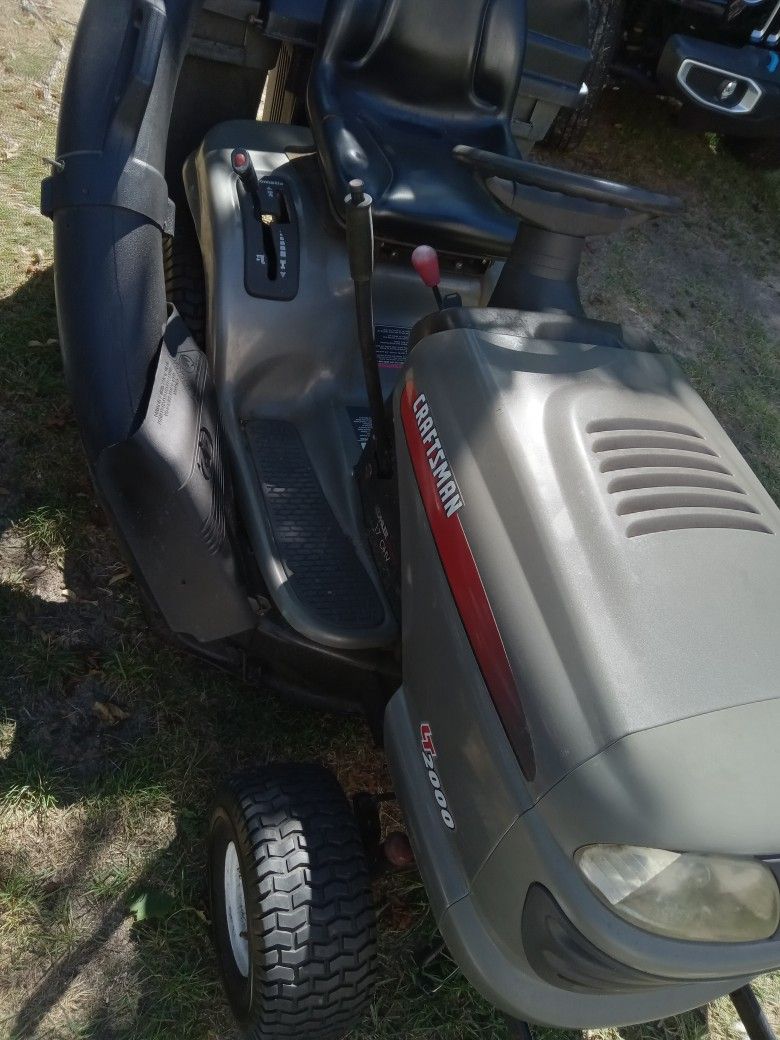 Custom Craftsman π Tractor. Auto Drine Tripple Bag For Fall