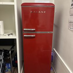 Retro Red Fridge 