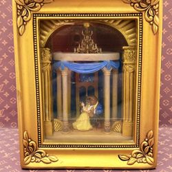 Disney Parks Belle Dances With Beast Beauty &  Beast Gallery Of Light Olszewski
