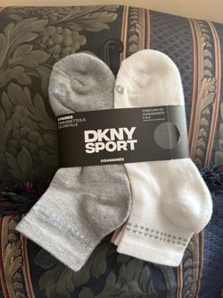DKNY Sport Cushioned Ankle Socks 6-Pack