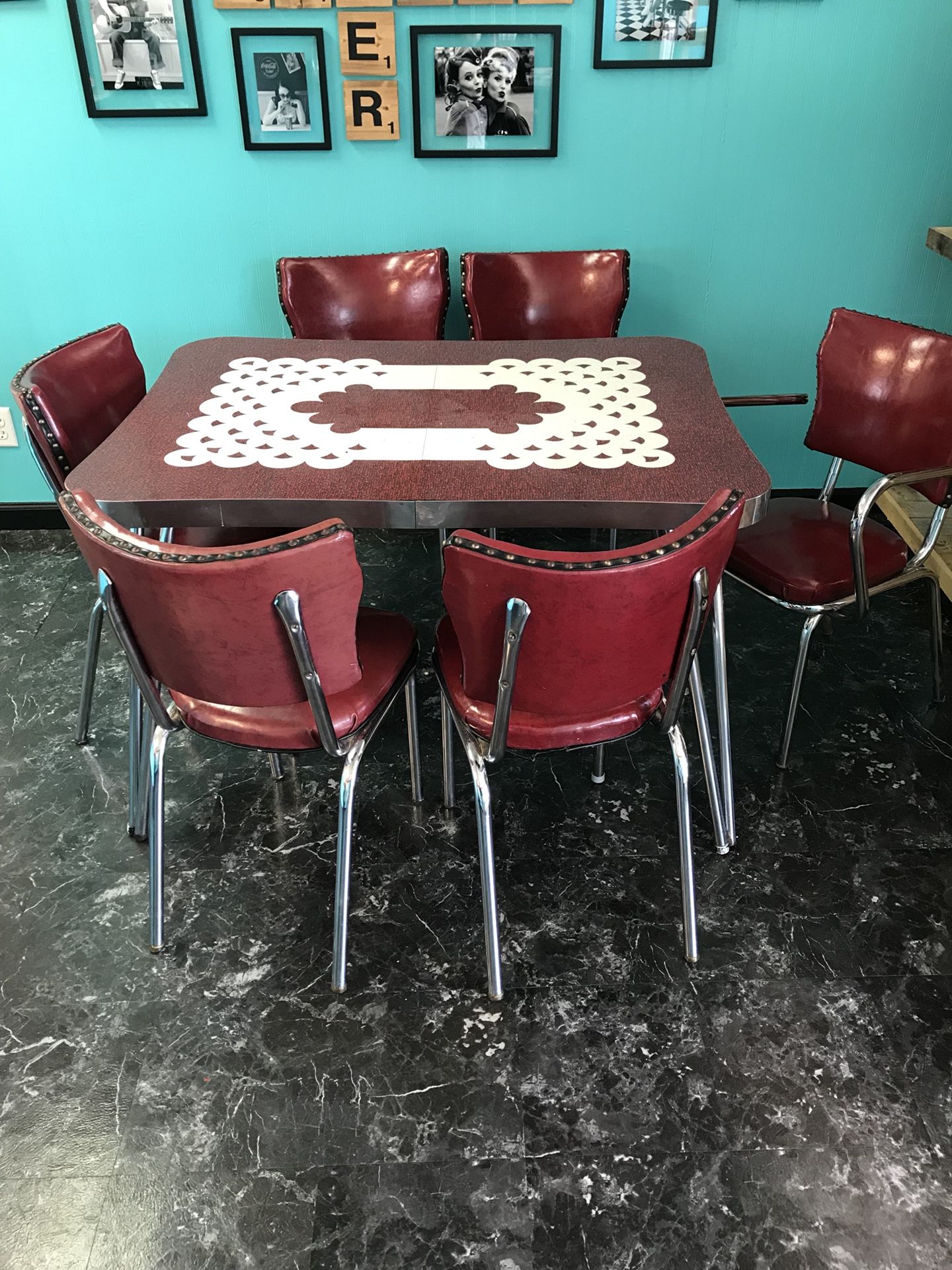 Vintage Table and Chairs