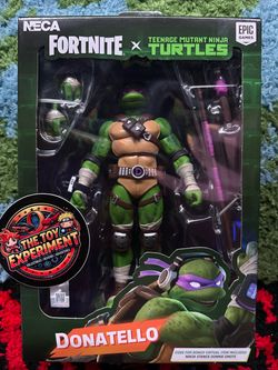 NECA Fortnite x TMNT Donatello Action Figure