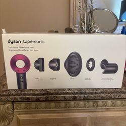 Dyson sSupersonic Hair Dryer HD07 (Iron/Fuchsia)