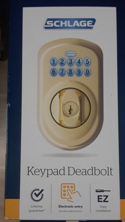 Schlage Keypad Deadbolt