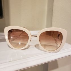 Brand New Cat Eye Metal Gradient Fendi Sunglasses