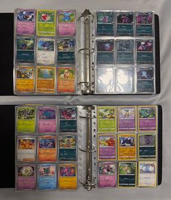 POKEMON  cards 2 large binders