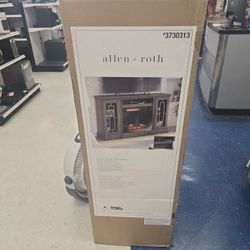 Allen Roth Entertainment Center/Fireplace 