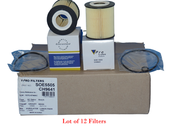1 Case of 12  Engine Oil Filter SOE5505 L15505 57203 Fits: Ford Mazda Mercury